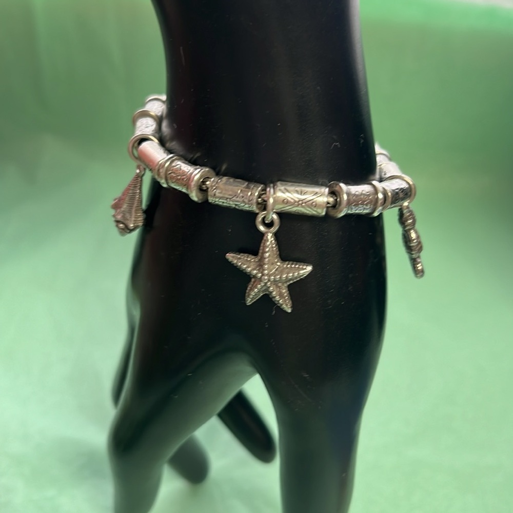 Brighton Under the Sea Barrel Charm Bracelet RETIRED - Picture 2 of 9